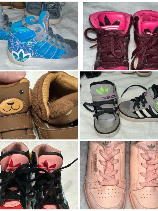 adidas Other - Bundle of SIX pair of adidas Kids Sneakers